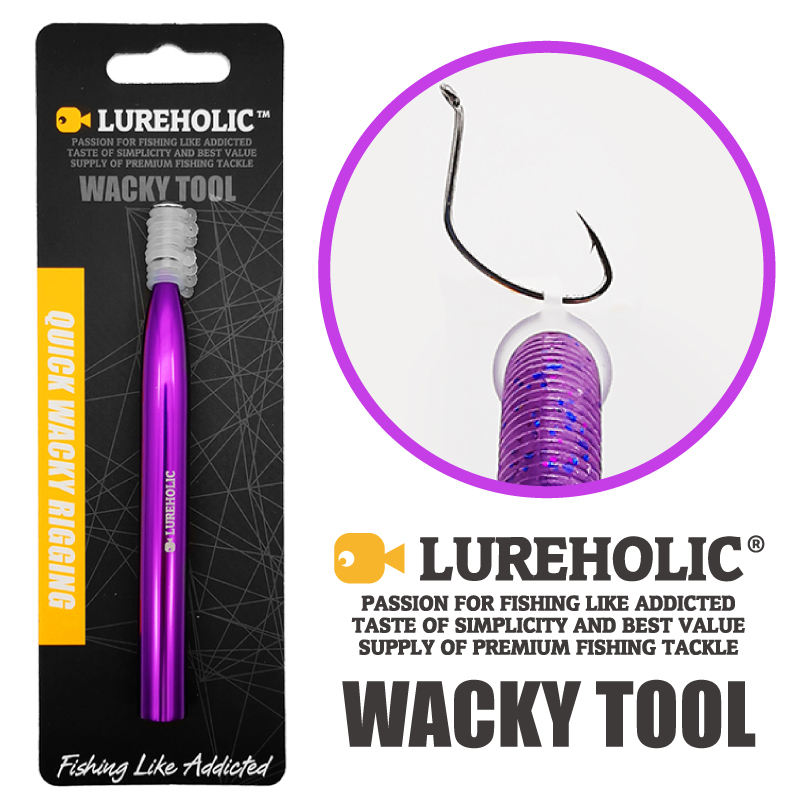 Bass Fishing Lure - LUREHOLIC 8mm 12mm Wacky Tool with