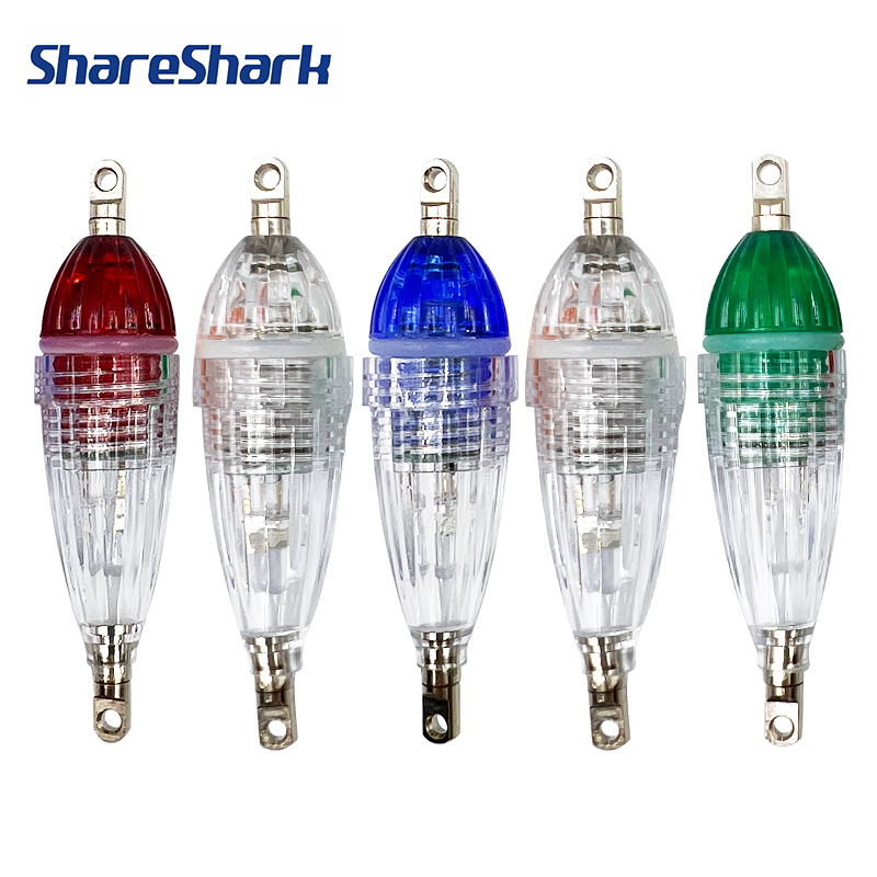 Bite Alarm Fishing - ShareShark 5pcs/bag 6cm LED Flashing Fish-Attracting