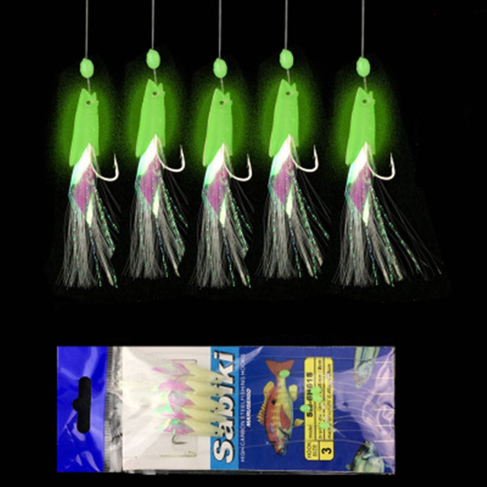 Fishing Equipment Japan - 5Pcs Fishing Sabiki Samodur Rigs Baits