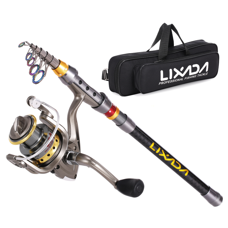 Fishing Equipment Europe - Lixada Telescopic Fishing Rod and Reel