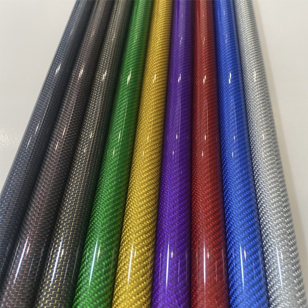 Carbon Fishing Rod - Carbon Fiber Tube Color 3K Twill