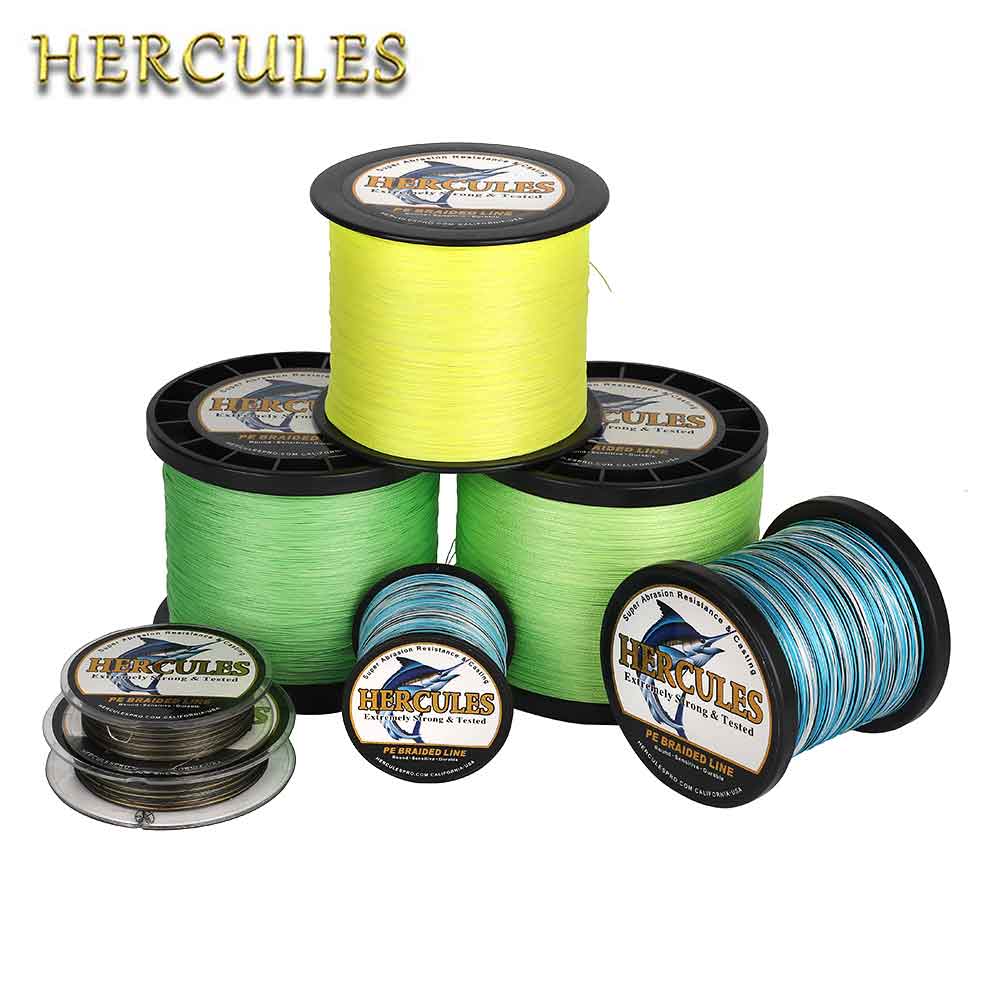 Fishing Equipment Bundle - Hercules 8 Strand Braided 10-150LB Fishing