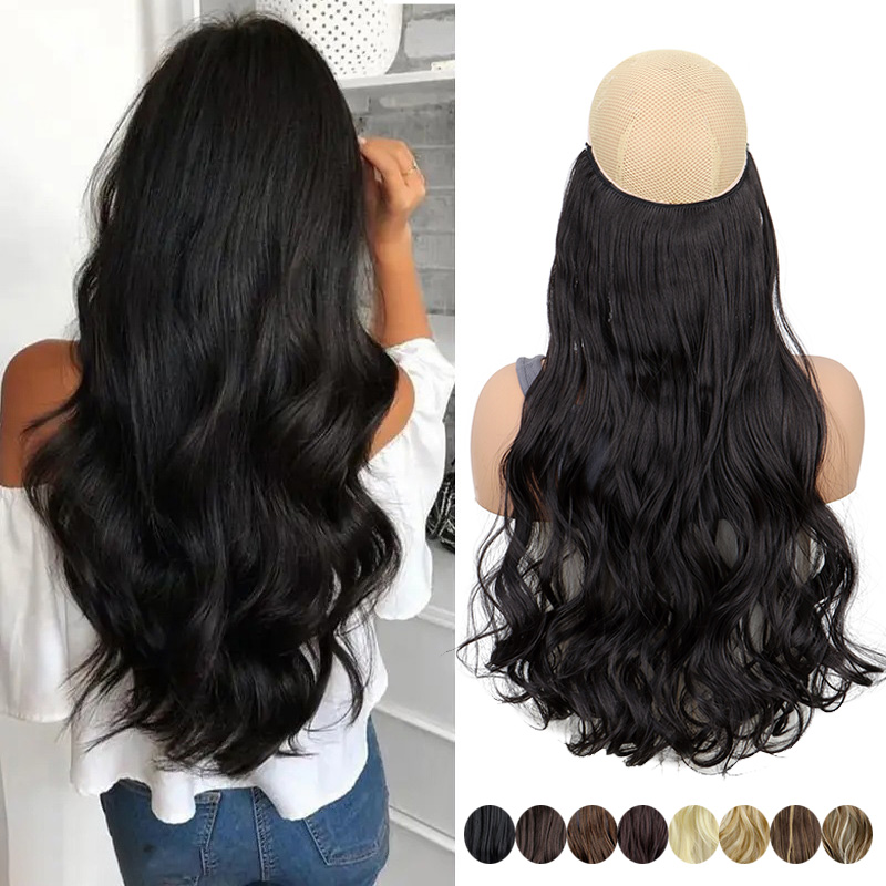 Fishing Line - 20Inch Synthetic One Piece Hair Extensions