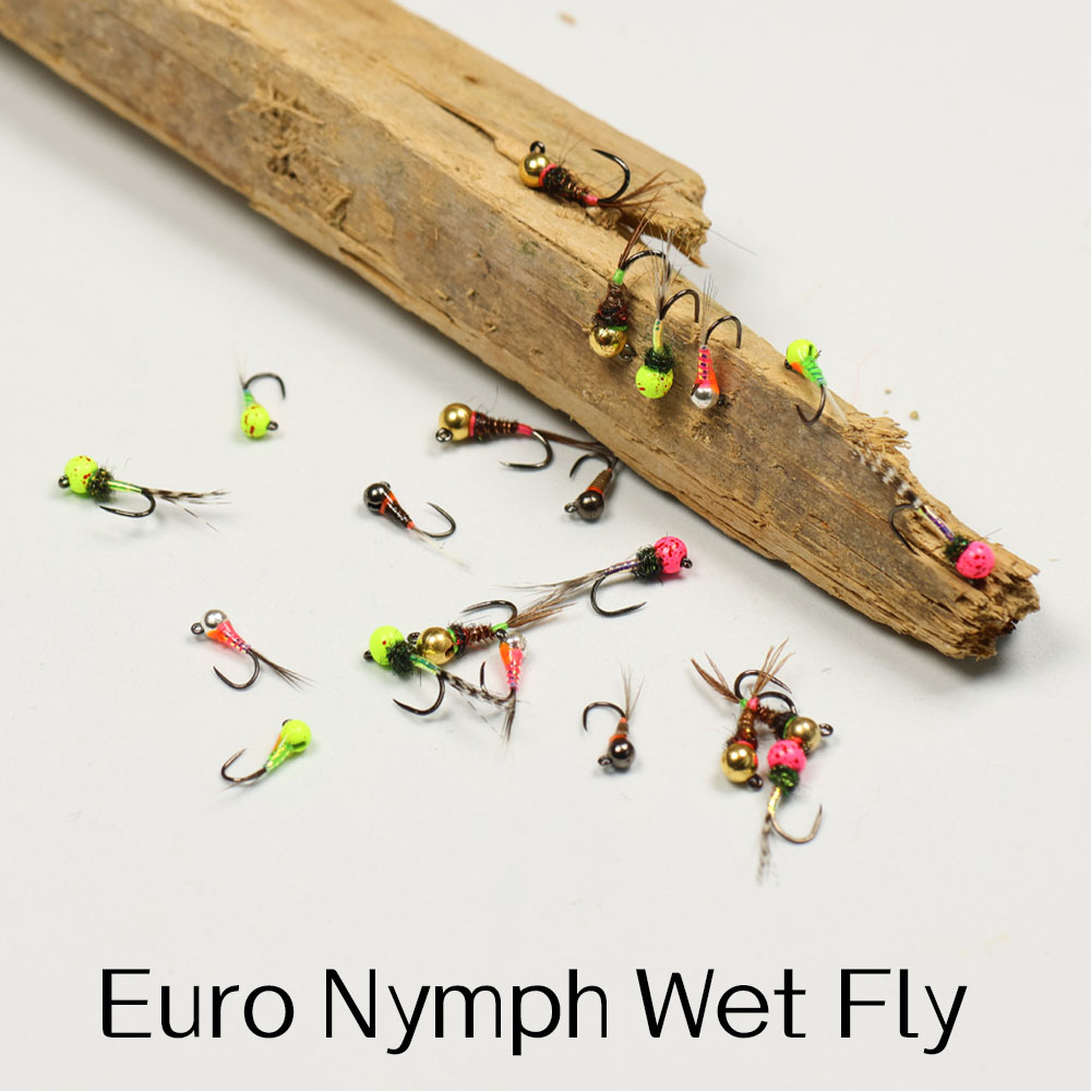Fishing Equipment Europe - 6PCS Fast Sinking Perdigon Euro Nymph