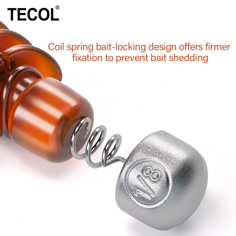 TECOL 1G 1.75G 2.7G 3.5G Spira - Bass Fishing Lure review and price