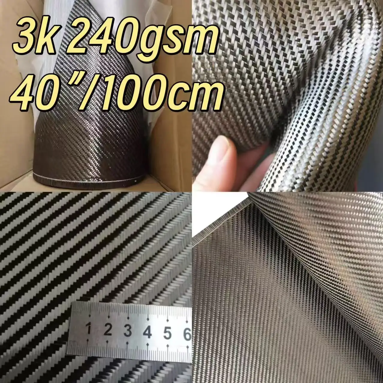 [Grade A+]3K 240gsm Real Carbo - Carbon Fishing Rod review and price