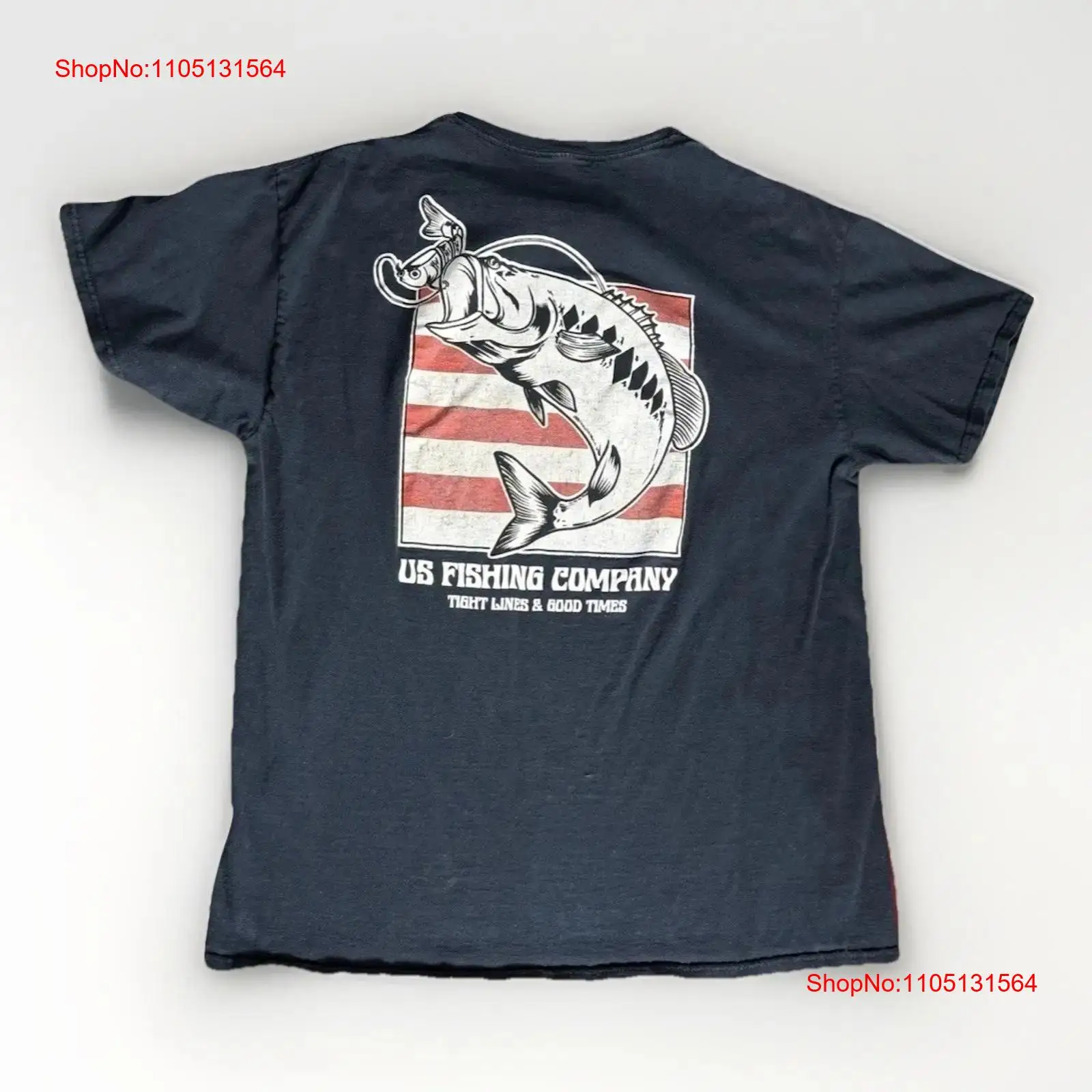 US Fishing Co T Shirt L Black  - Fishing Line review and price