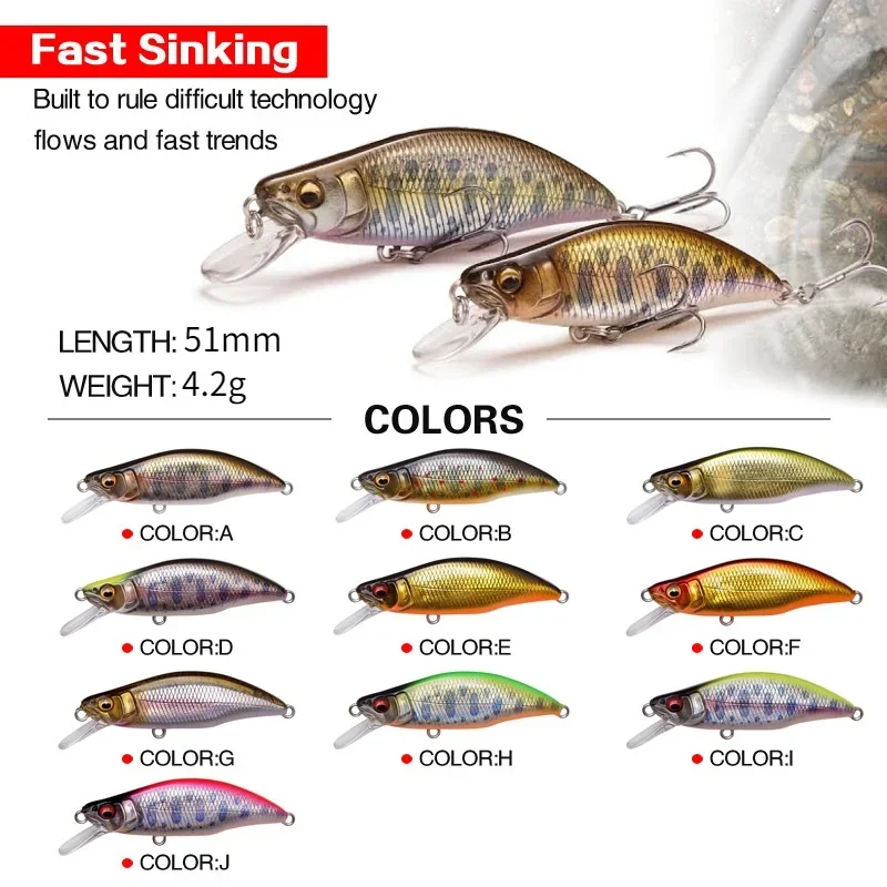 1pc Japan Design 51mm 4.2g Sin - Fishing Equipment Japan review and price