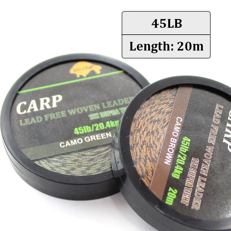 20m Carp Fishing Leader Line L - Fishing Equipment Bundle review and price