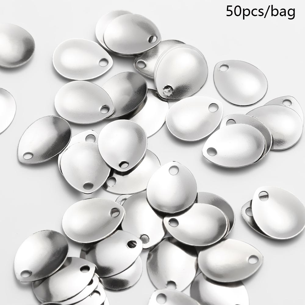 50PCS Silver Smooth Nickel Seq - Bite Alarm Fishing review and price