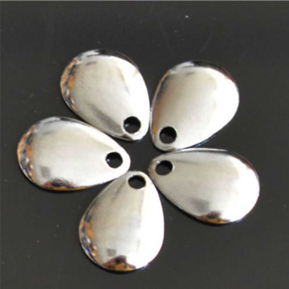 50PCS Silver Smooth Nickel Seq - Bite Alarm Fishing review and price