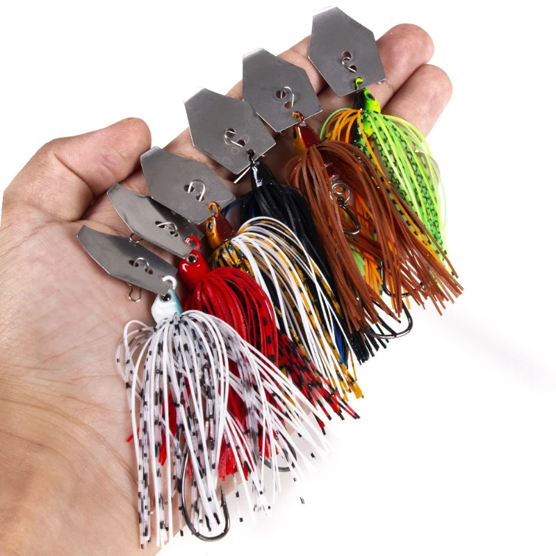 6 Pcs/Set Chatterbait Fishing  - Fishing Equipment Deals review and price