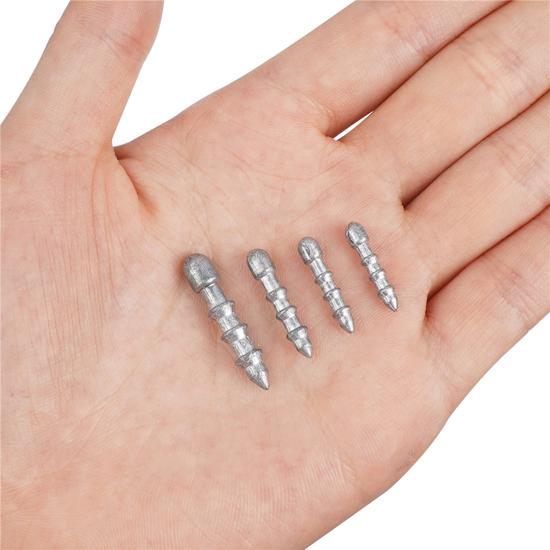 60PCS Nail weights Worm Fishin - Bass Fishing Lure review and price