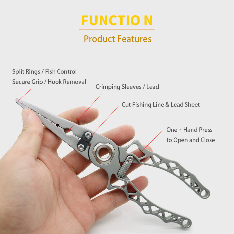 Portable Stainless Steel Fishi - Fishing Pliers review and price