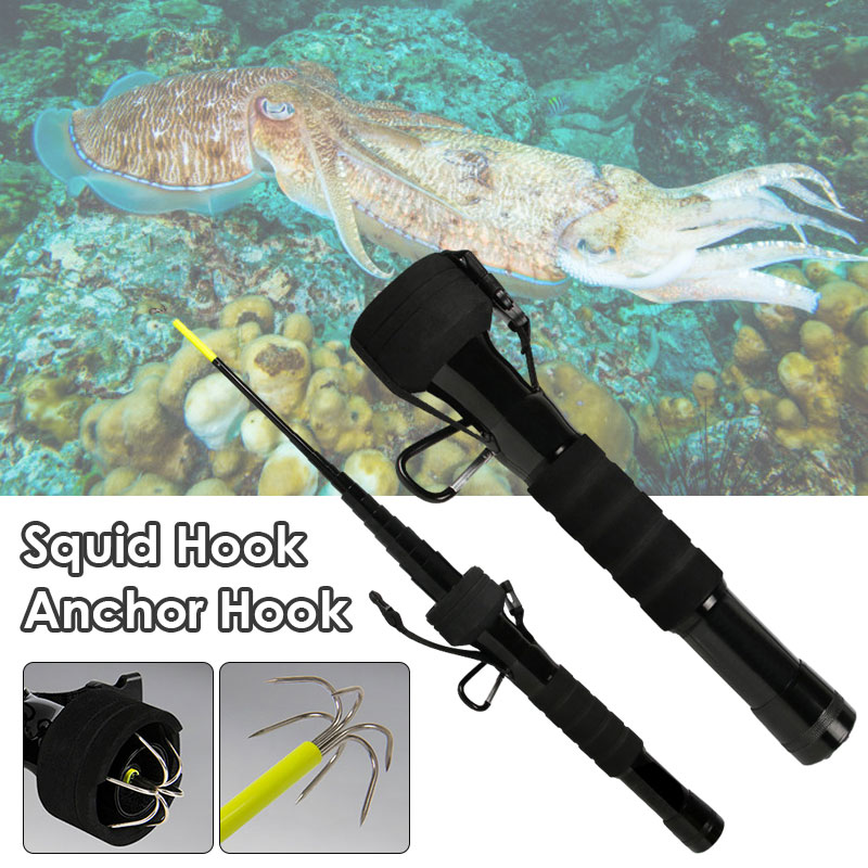 4/3M Telescopic Squid Gaff Anc - Carbon Fishing Rod review and price