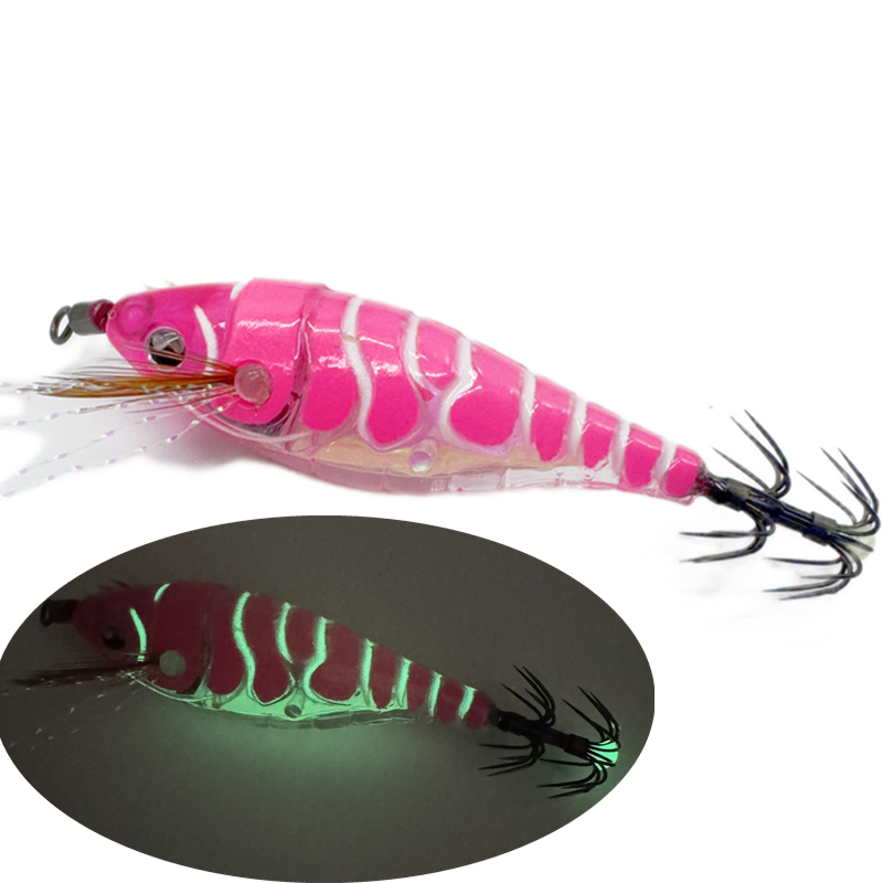 Luminous Wooden Shrimp Squid E - Fishing Equipment Japan review and price