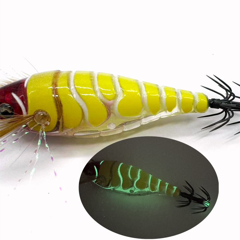 Luminous Wooden Shrimp Squid E - Fishing Equipment Japan review and price