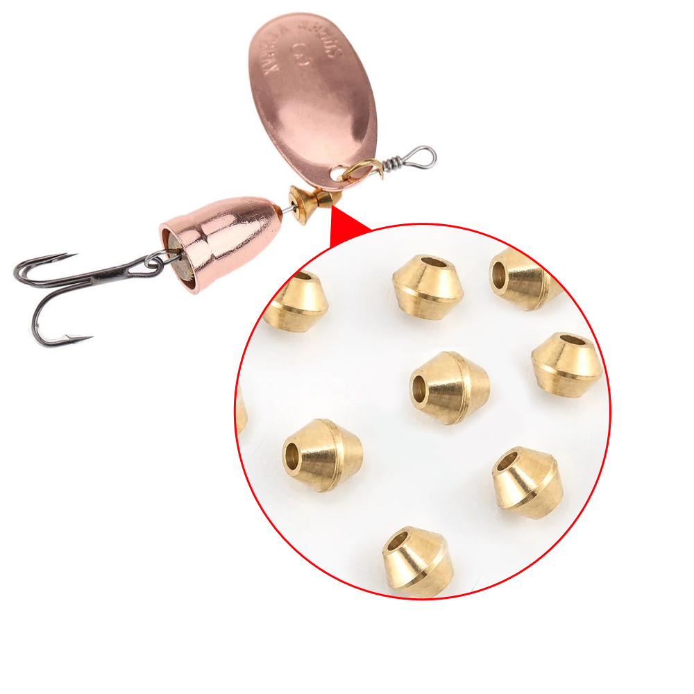 40pcs DIY Lure Brass Fishing B - Bass Fishing Lure review and price