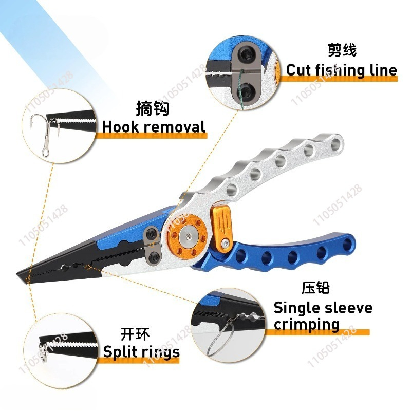 Aluminum Fishing Tackle Pliers - Fishing Pliers review and price