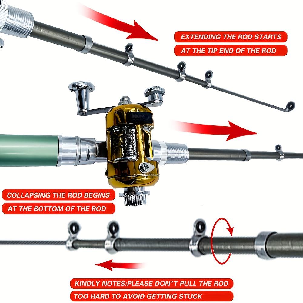 Pocket Ice Fishing Rod & Reel  - Fishing Equipment Europe review and price