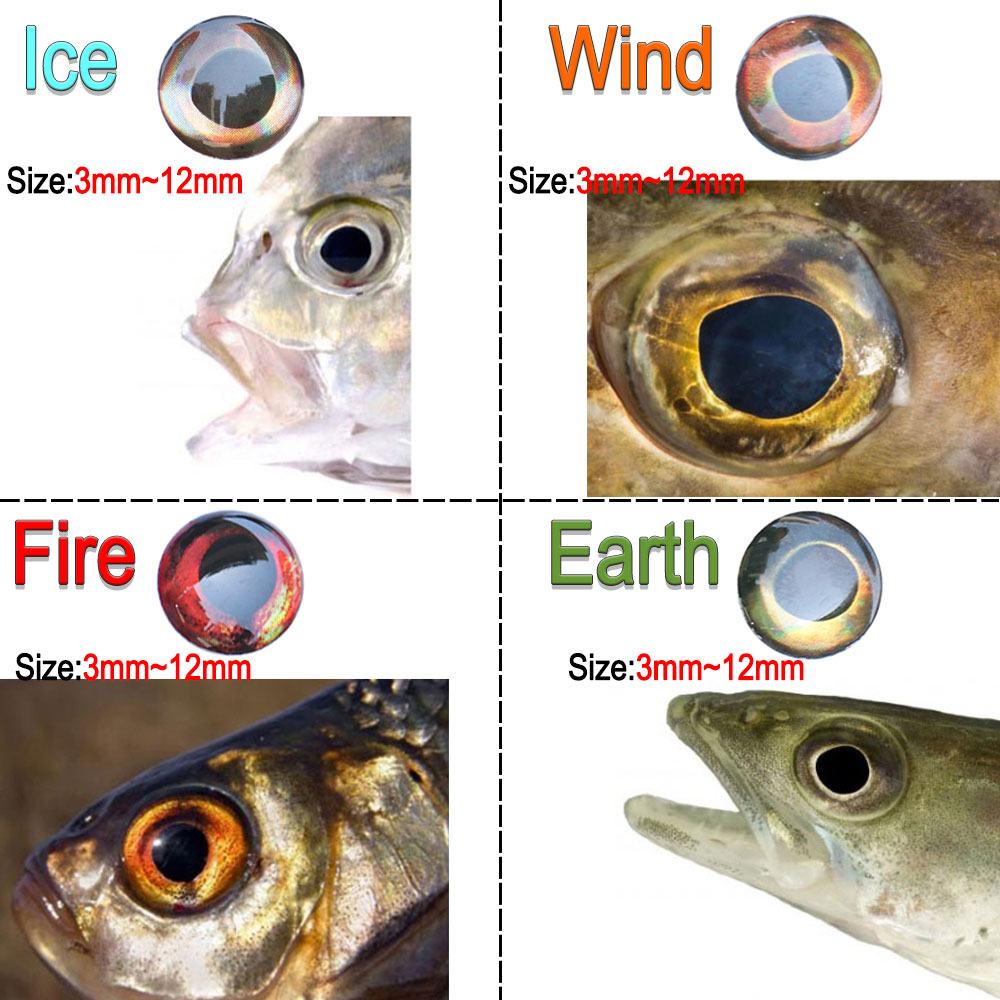 ICERIO 100PCS  Holographic 3D  - Fishing Equipment Deals review and price