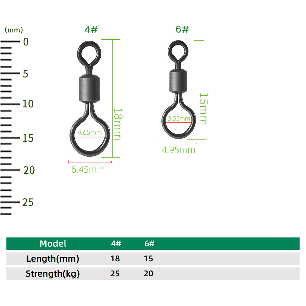 100pcs Carp Fishing Swivel Big - Fishing Equipment Wholesale review and price