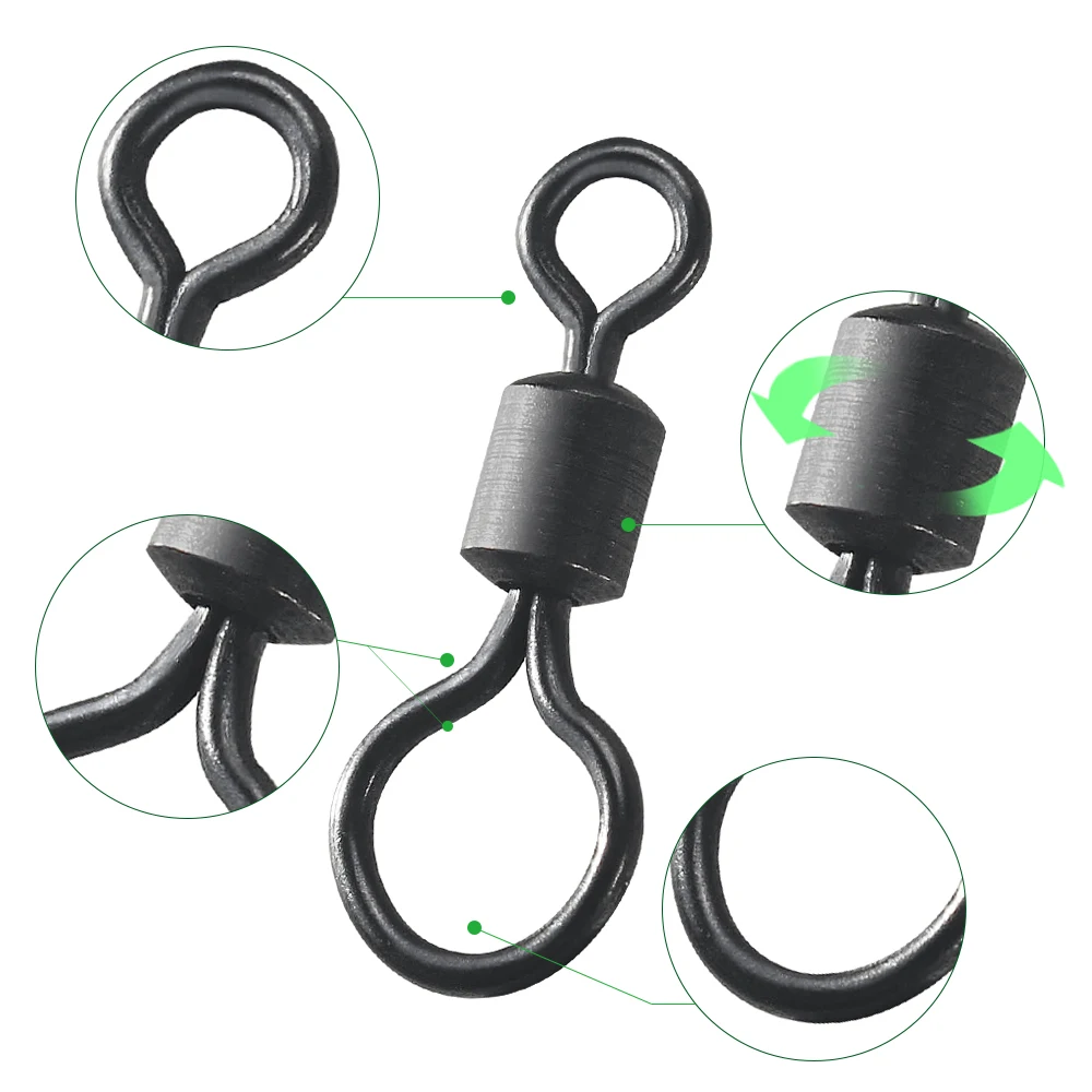 100pcs Carp Fishing Swivel Big - Fishing Equipment Wholesale review and price