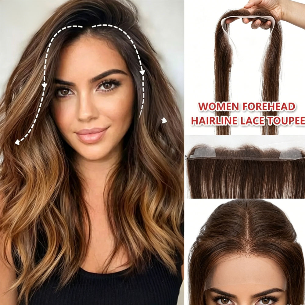 100% Human Hair Hairline Toppe - Fishing Line review and price