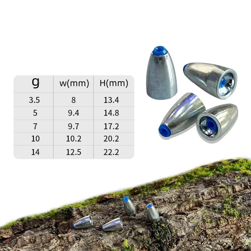 40pcs Alloy Bullet Fishing Sin - Bass Fishing Lure review and price