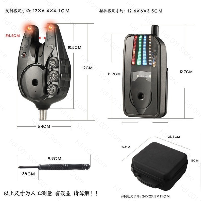 Waterproof JY-82  Durable Wire - Bite Alarm Fishing review and price