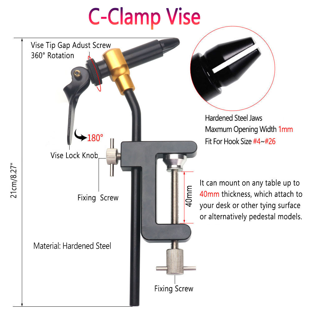 8pc/Set Hardened Steel C-Clamp - Fishing Pliers review and price
