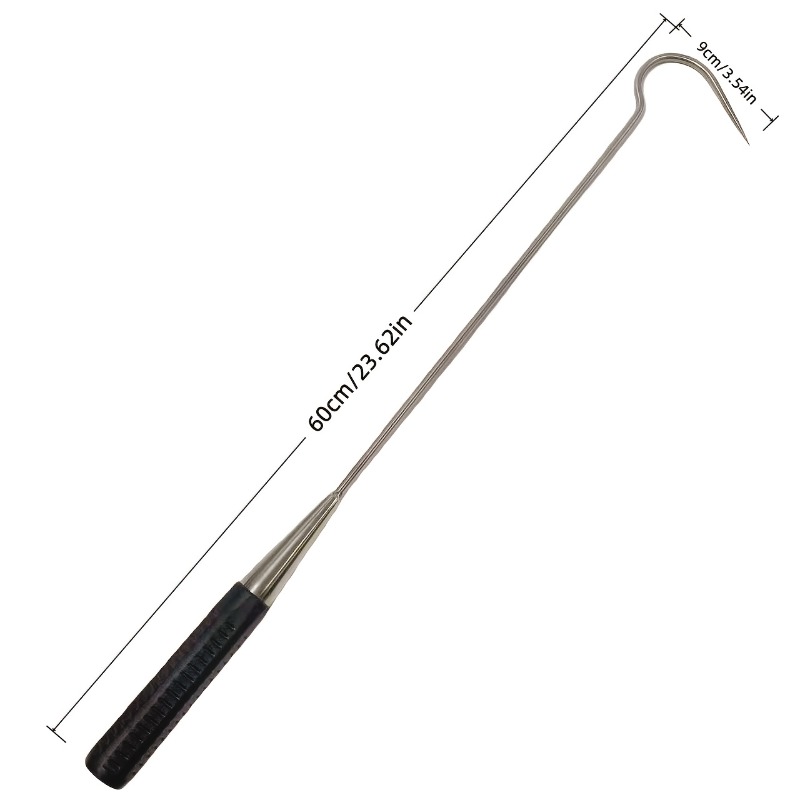 1Pc Fishing Gaff Hook 60cm Sta - Fishing Equipment Essentials review and price