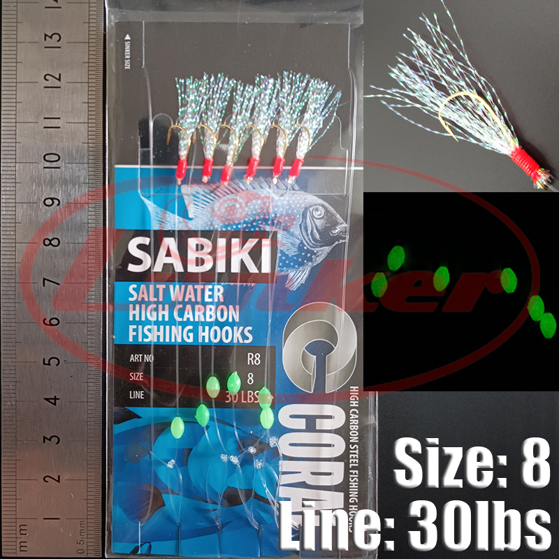 Lunker sabiki rig hooks lumino - Fishing Equipment Deals review and price