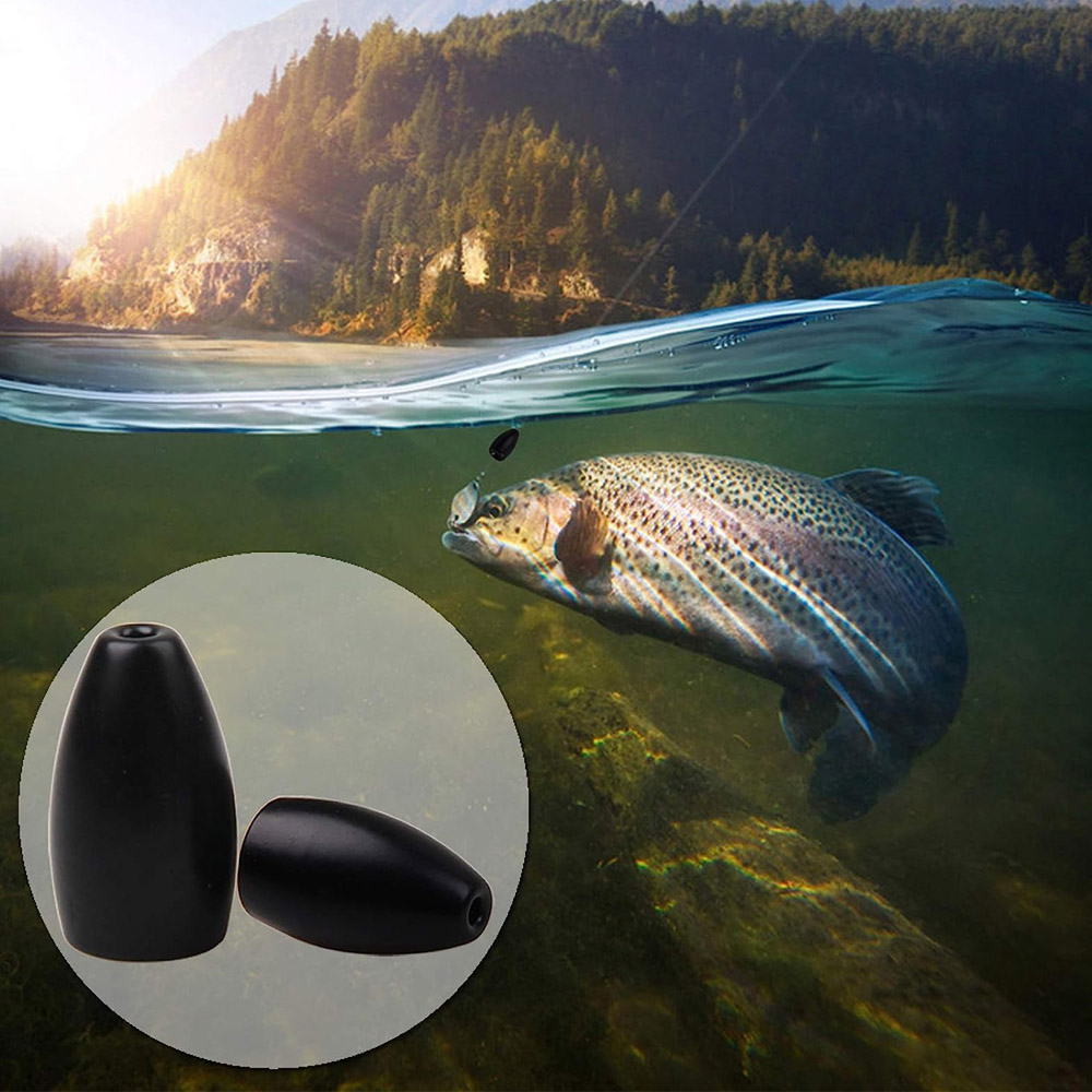 Tungsten Steel Fishing Weights - Bass Fishing Lure review and price