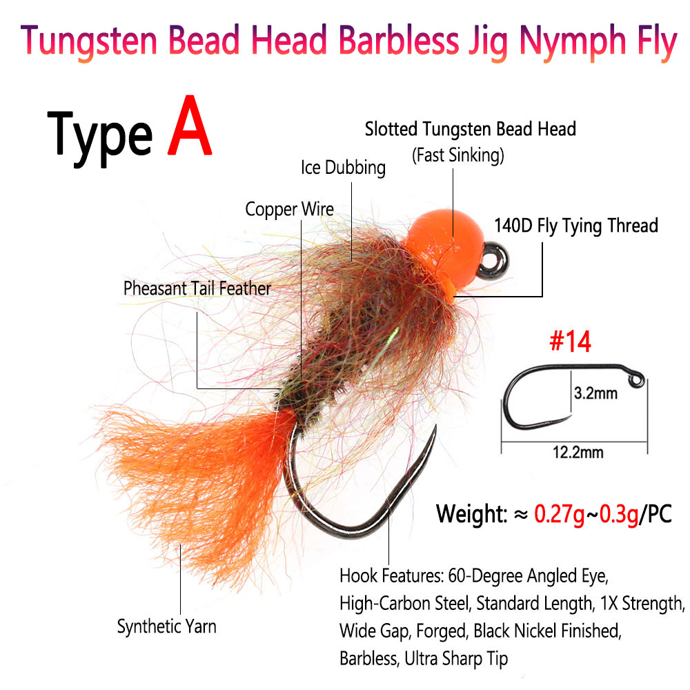 Bimoo 6PCS Tungsten Bead Head  - Fishing Equipment Europe review and price
